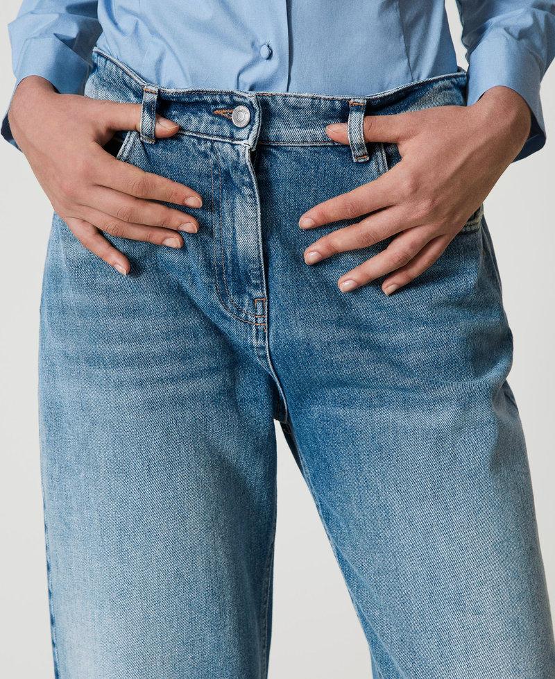 Scee by twin set Jeans carrot fit cinque tasche Offerta speciale