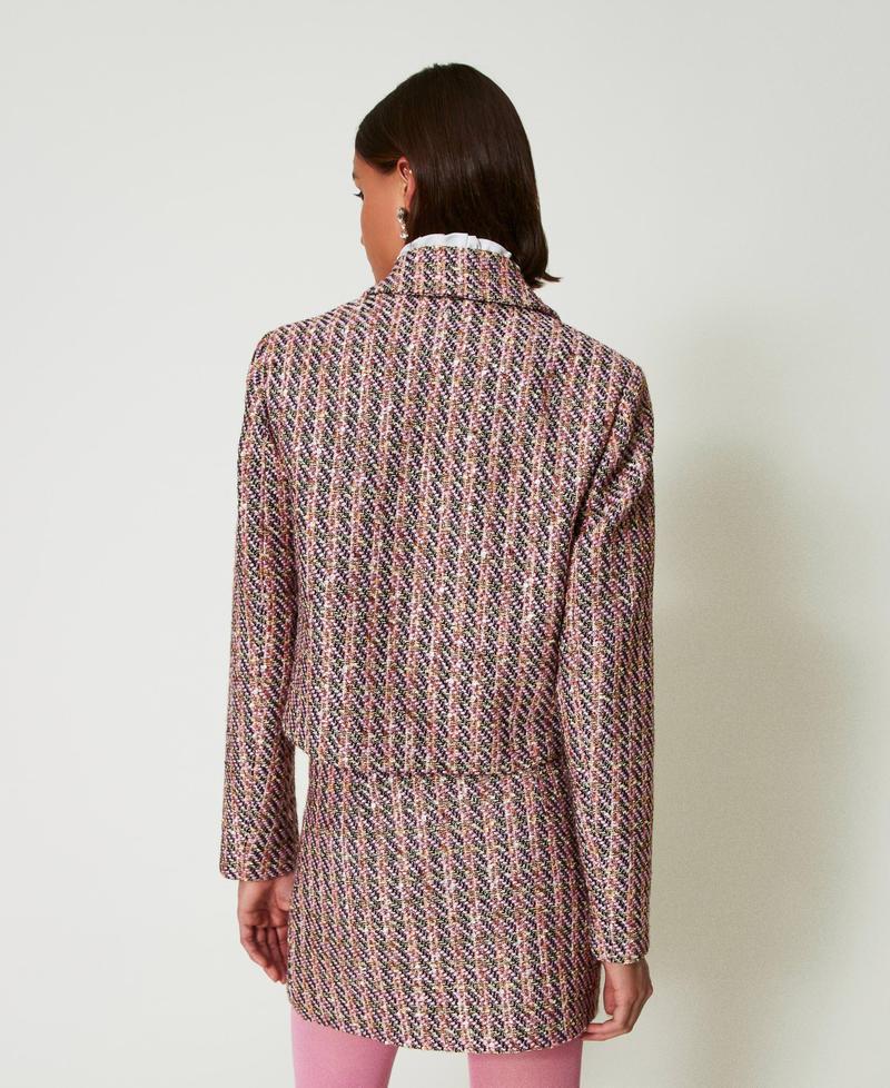 Scee by twin set Giacca blazer in bouclé e lurex Super Saving Price
