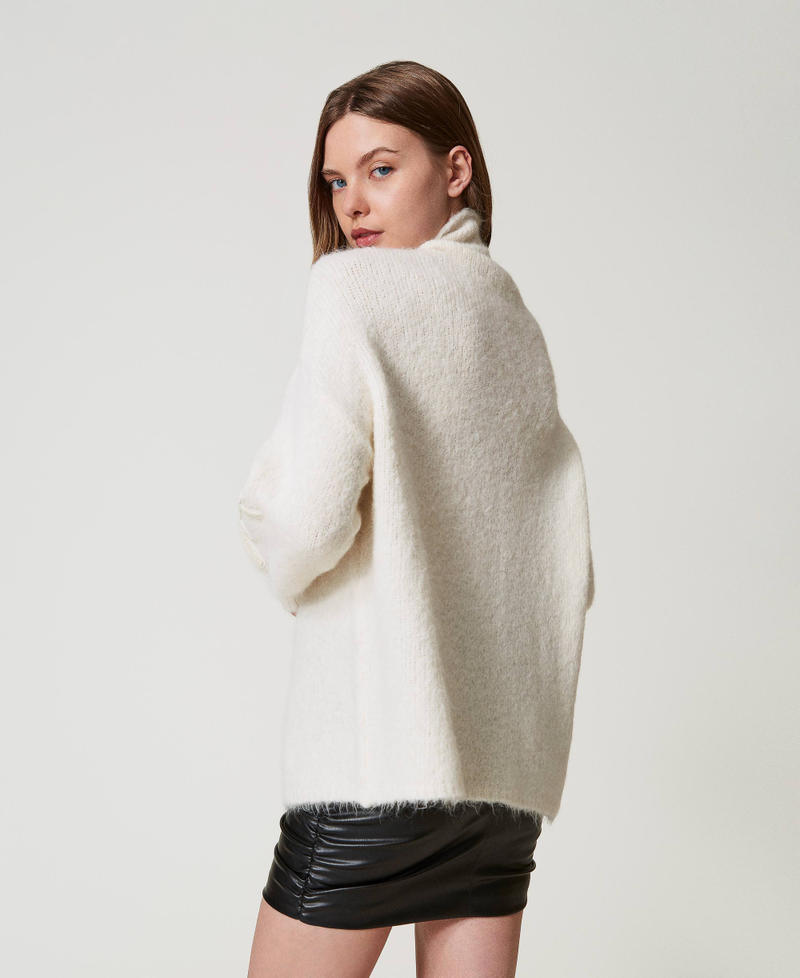 Scee by twin set Maglia MYFO in misto alpaca Fino al 55% di sconto