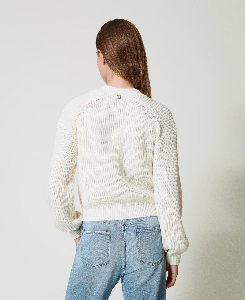 Scee by twin set Cardigan con ricami fatti a mano In vendita