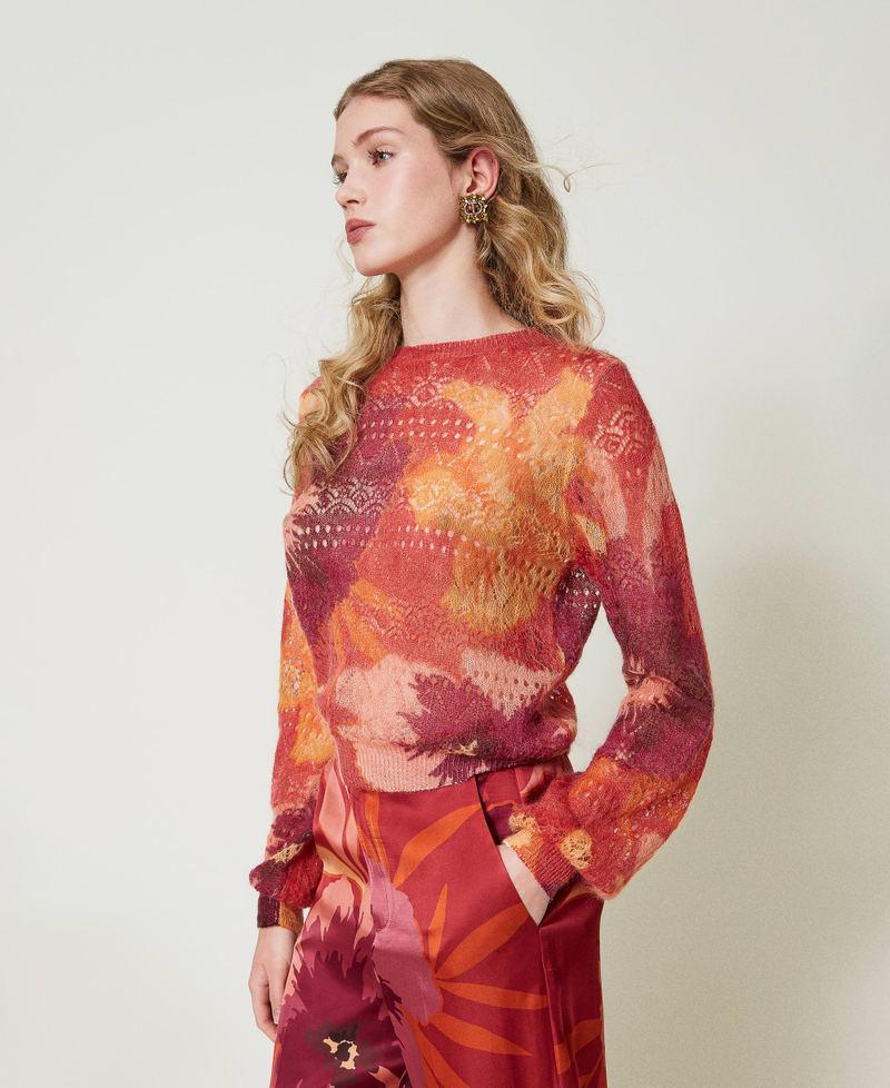 Scee by twin set Maglia in misto lana e mohair In Linea