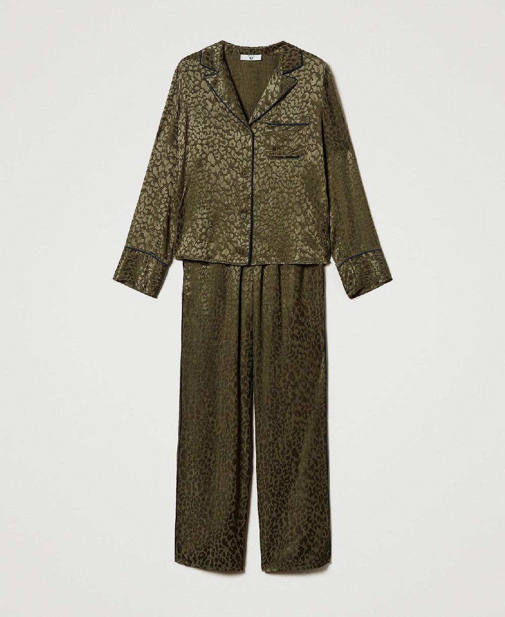 Scee by twin set Pigiama a uomo in raso jacquard Moda