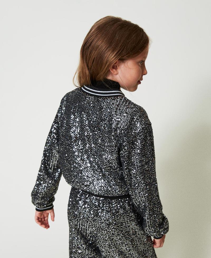 Scee by twin set Bomber in full paillettes Offerta San Valentino