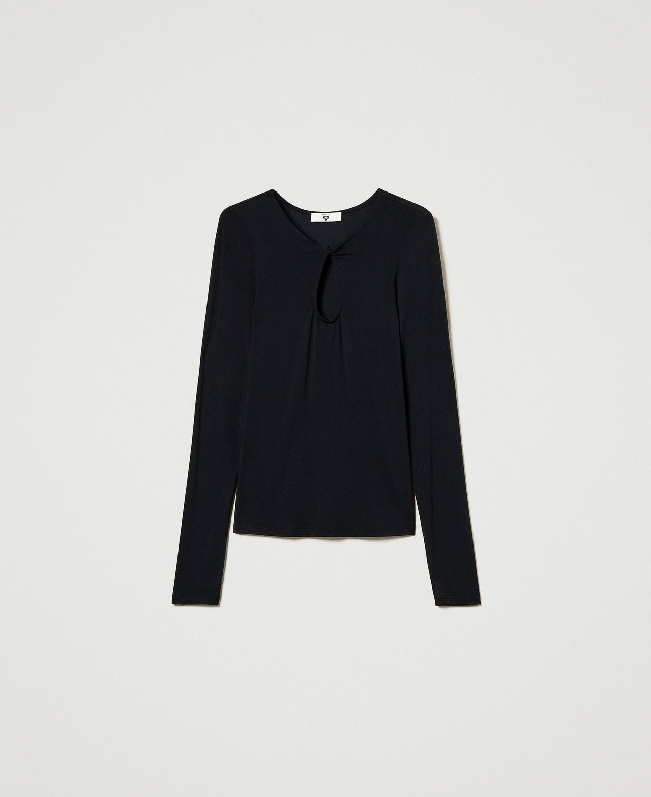 Scee by twin set T-shirt con cut-out Grandi sconti