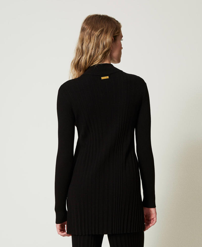 Scee by twin set Maxi maglia plissé con bottoni Offerte stagionali
