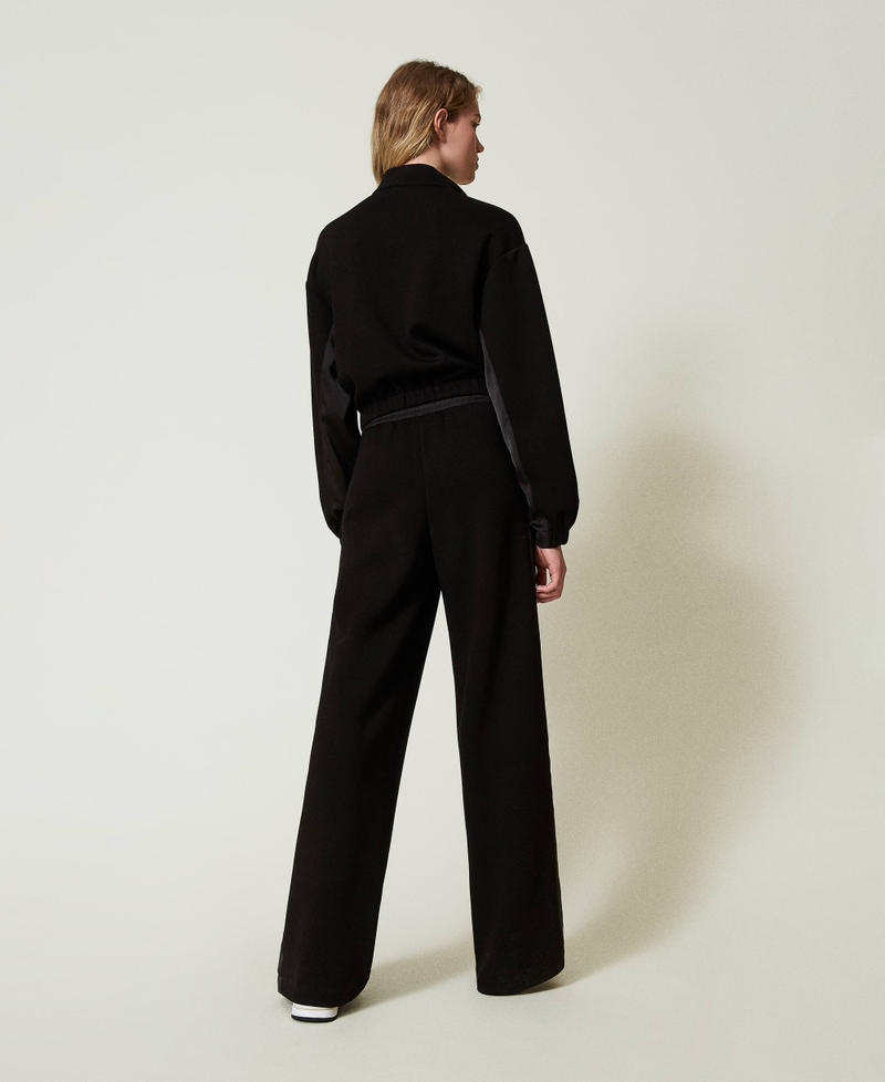 Scee by twin set Felpa con zip e pantaloni a palazzo Prezzo basso