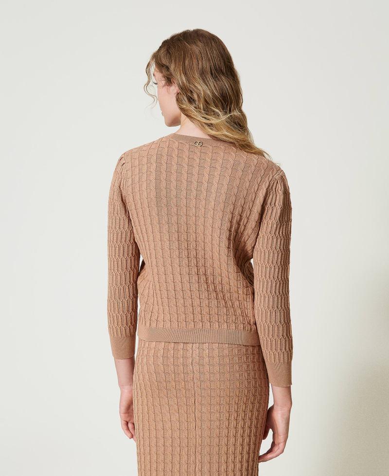 Scee by twin set Maglia con lavorazione mix di punti Rilascio limitato