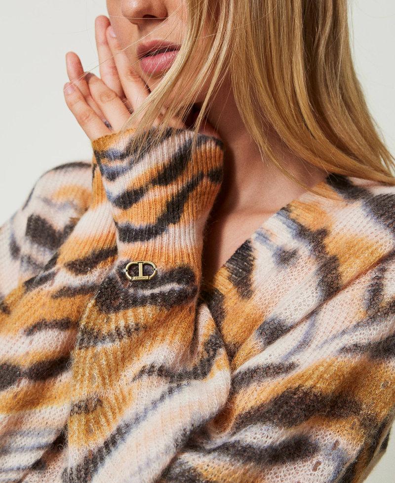 Scee by twin set Cardigan doppio uso in lana e alpaca Fino al 50% di sconto
