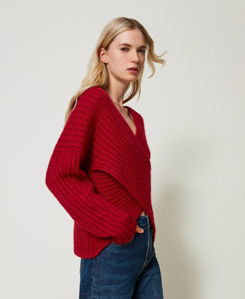 Scee by twin set Maglia doppio uso in misto mohair Duty-free