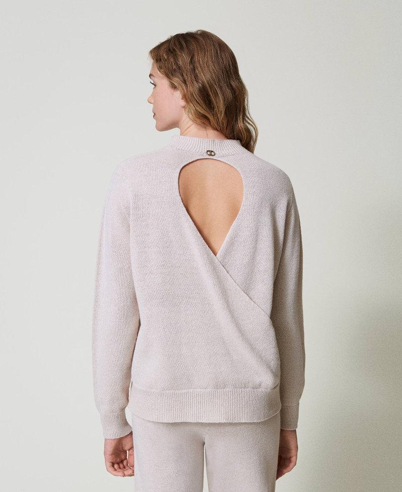 Scee by twin set Maglia in misto lana e lurex Hotsell