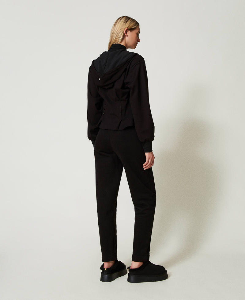 Scee by twin set Pantaloni a sigaretta in felpa Spedizione gratuita