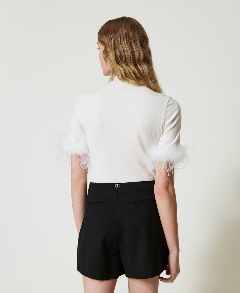 Scee by twin set Shorts a portafoglio in misto lana Offerta Pasqua