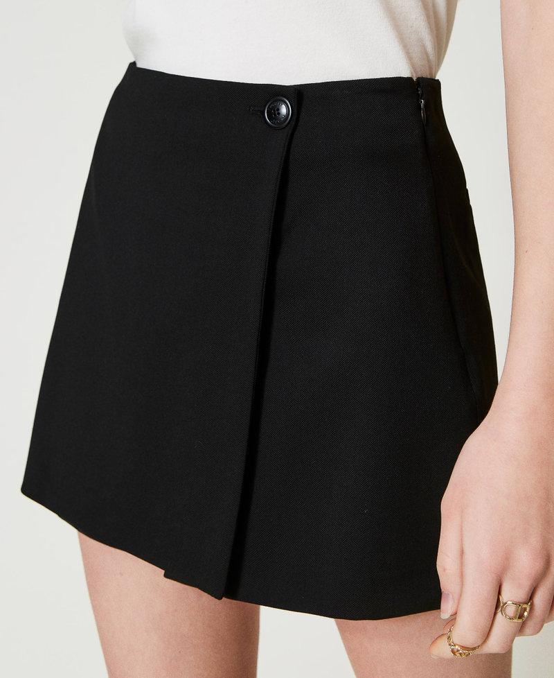 Scee by twin set Shorts a portafoglio in misto lana Offerta Pasqua