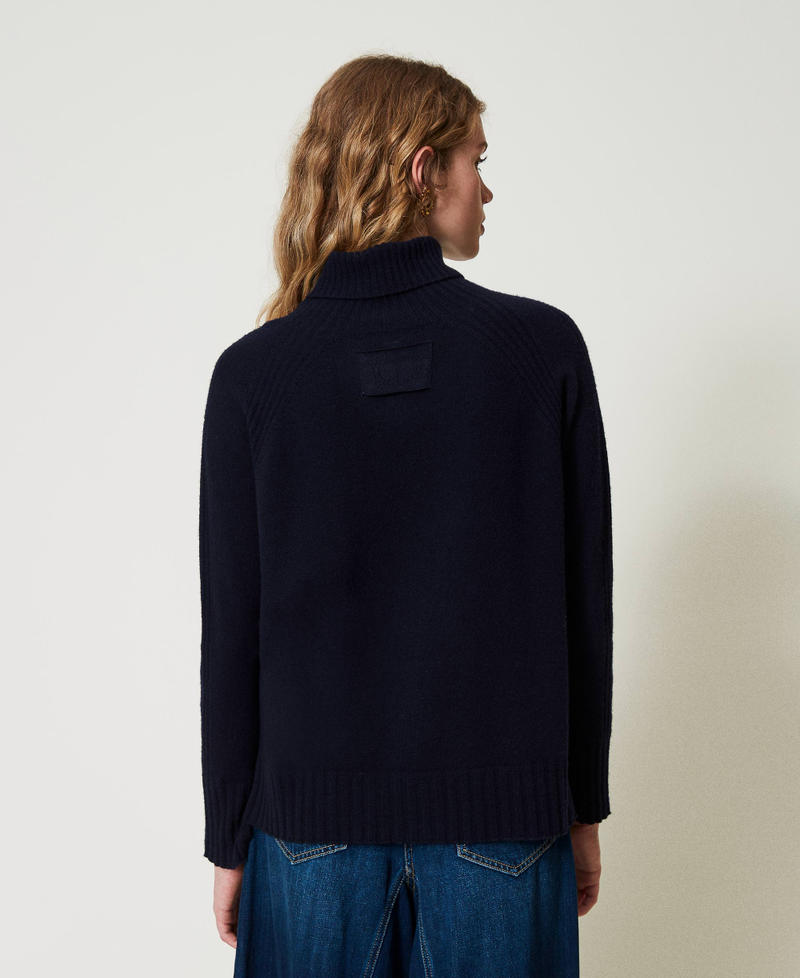 Scee by twin set Maglia dolcevita in lana e cashmere Offerte stagionali