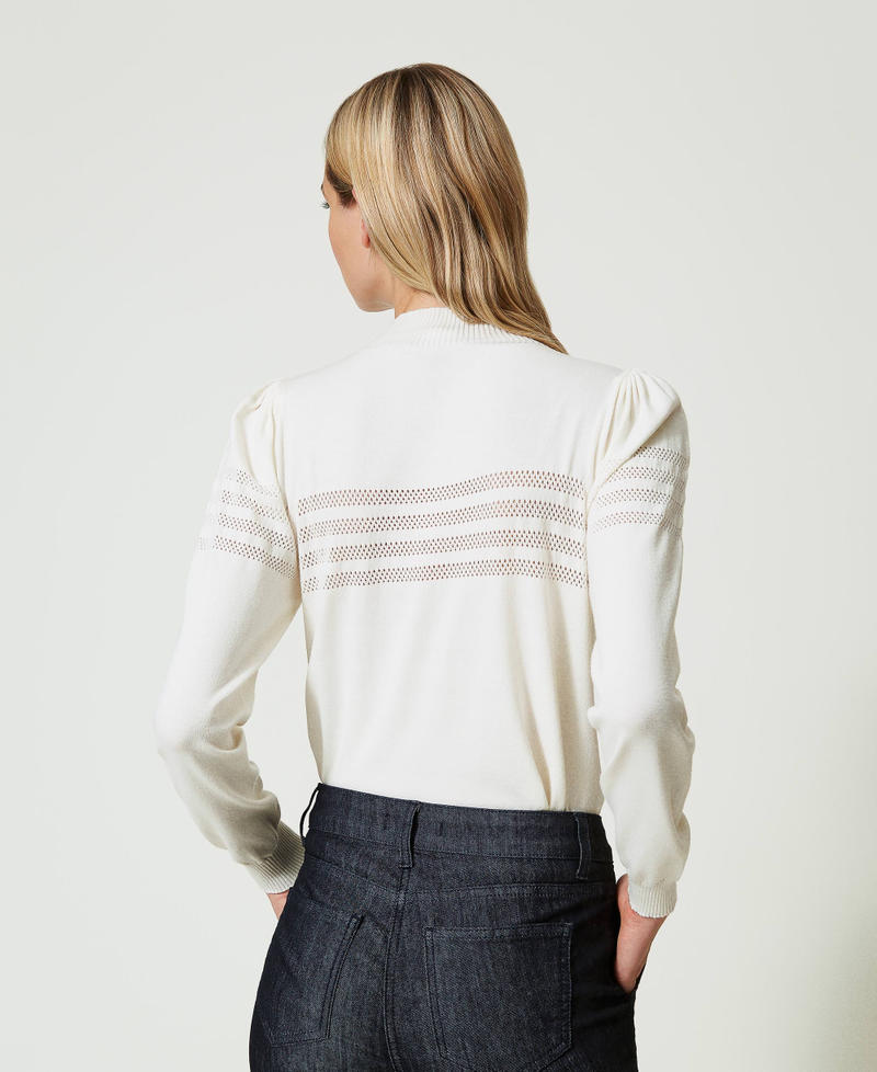 Scee by twin set Maglia lupetto con lavorazione Oval T Soddisfazione Garantita
