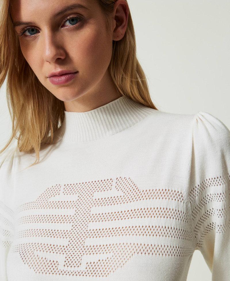 Scee by twin set Maglia lupetto con lavorazione Oval T Soddisfazione Garantita