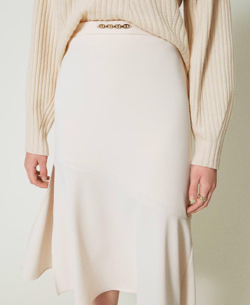 Scee by twin set Gonna longuette con catena Oval T Offerta per la Festa della Mamma