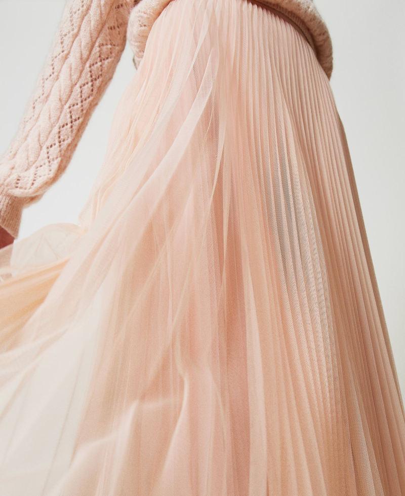 Scee by twin set Gonna lunga in tulle plissé Discount Store per i nuovi prodotti