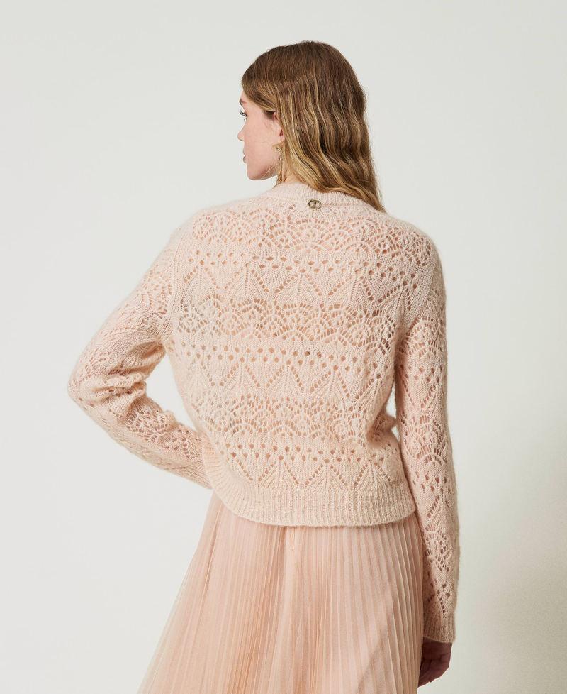Scee by twin set Maglia in misto mohair mix di punti Enormi sconti