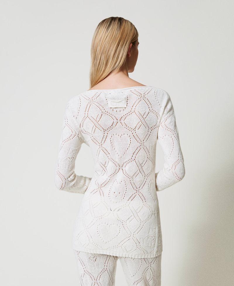 Scee by twin set Cardigan seamless in filato Treeblend Promozione