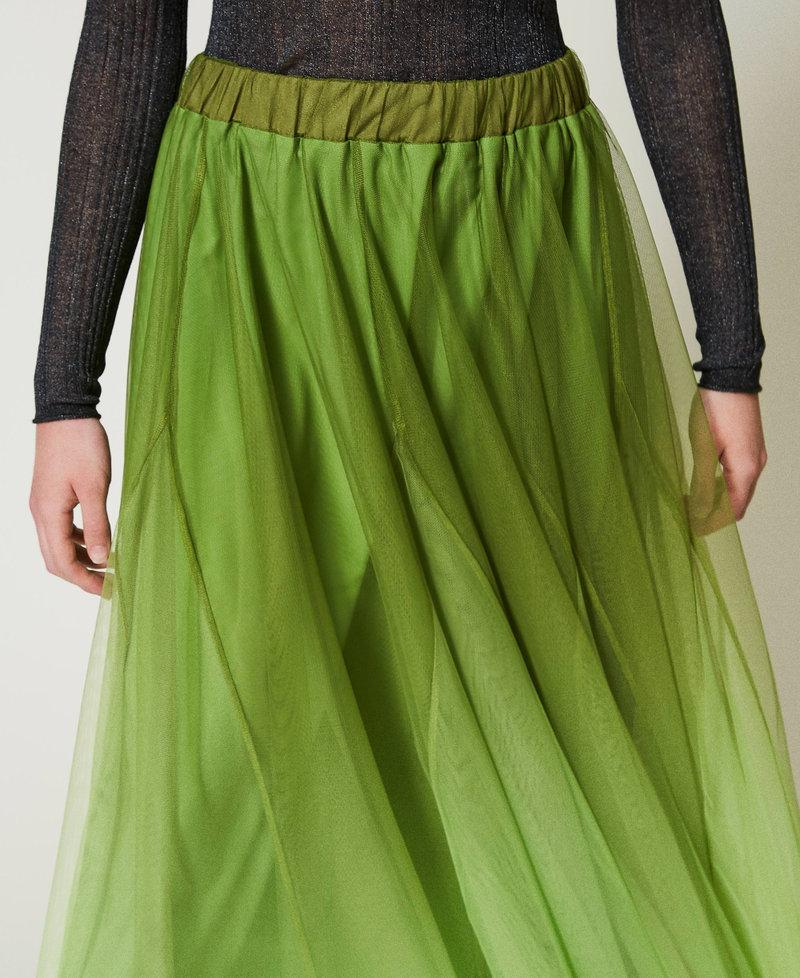 Scee by twin set Gonna in tulle con stampa dégradé Spedizione Gratuita