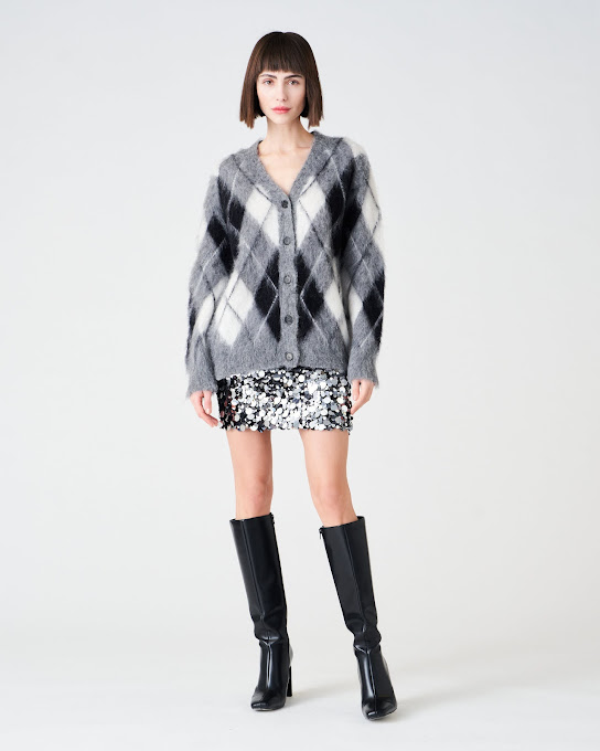Suoli Cardigan In Maglia Ad Intarsio Ballantine Fino al 60% di sconto