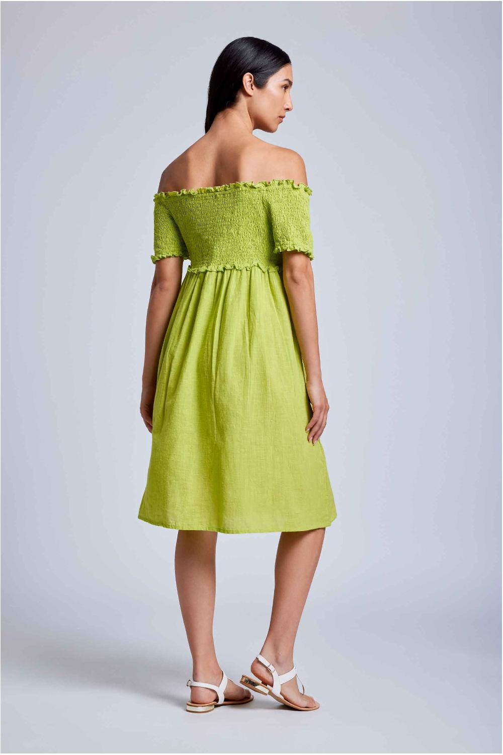 Vacanze Italiane Vera Off Shoulders Dress Vendita