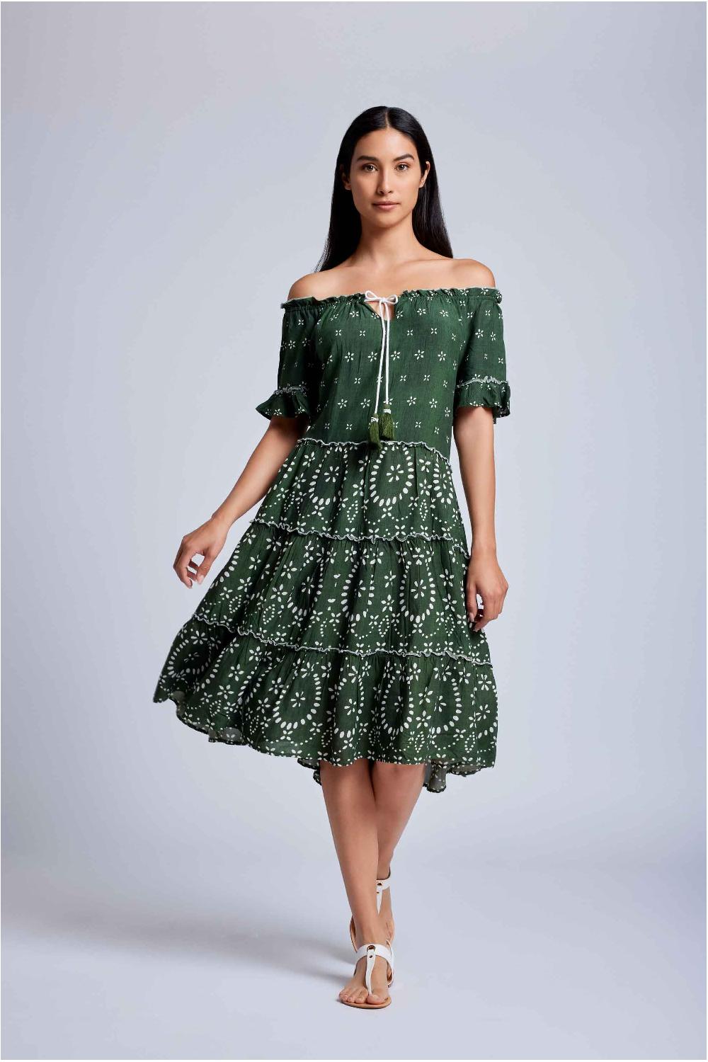 Vacanze Italiane Agata 3/4 Sleeves Dress Economico