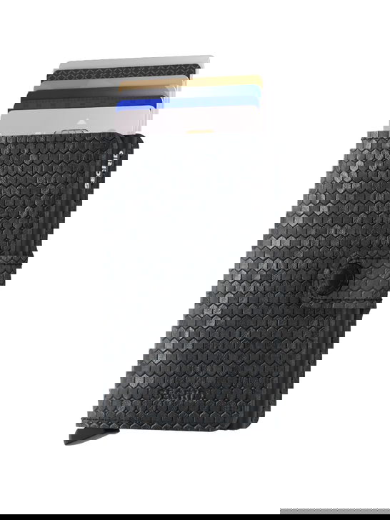 Secrid Portafoglio Secrid Hexagon Nero Consegna Veloce