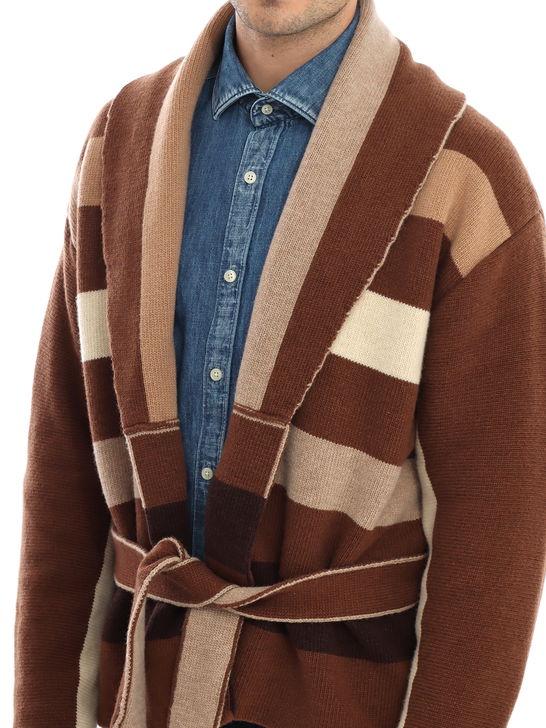 Rakki Cardigan Rakkì Navajo Marrone Flash Sale