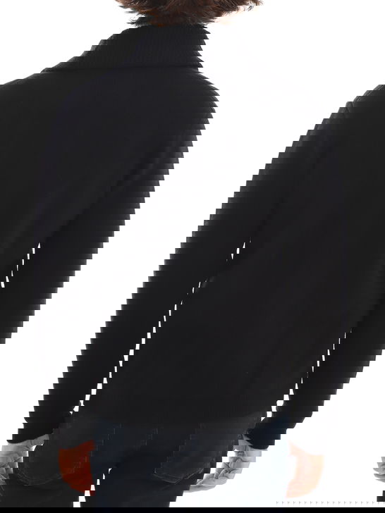 Rakki Cardigan Rakkì Sciallato Nero Fornitura limitata