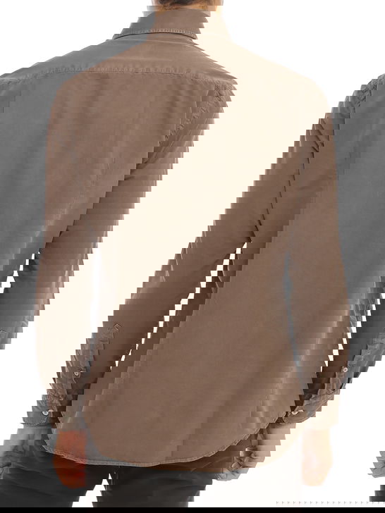 Bastoncino Camicia Bastoncino Gabardina Marrone Nuovi prodotti