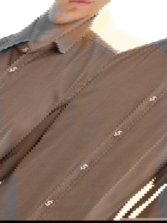 Bastoncino Camicia Bastoncino Gabardina Marrone Nuovi prodotti