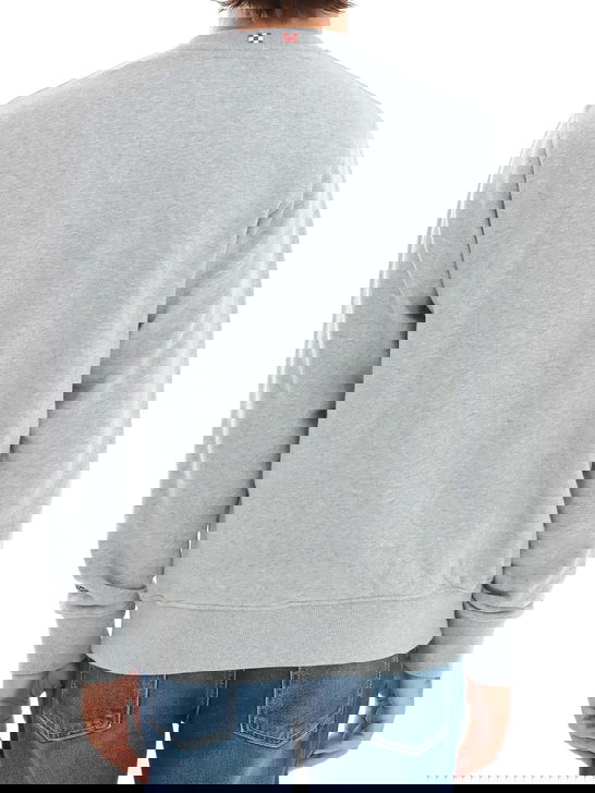 Mc2 Saint Barth Felpa MC2 Saint Barth Grigio Sconti VIP