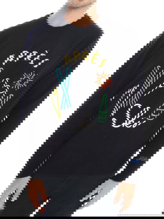 Mc2 Saint Barth Maglia MC2 Saint Barth Blu Offerta speciale della fabbrica