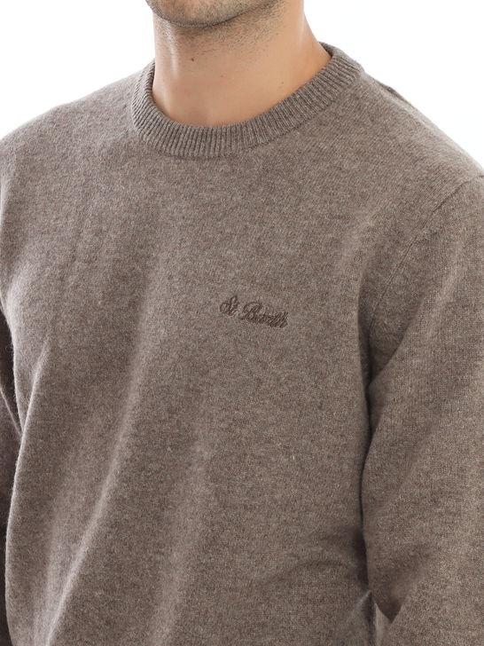 Mc2 Saint Barth Maglia MC2 Saint Barth Marrone Super sconto