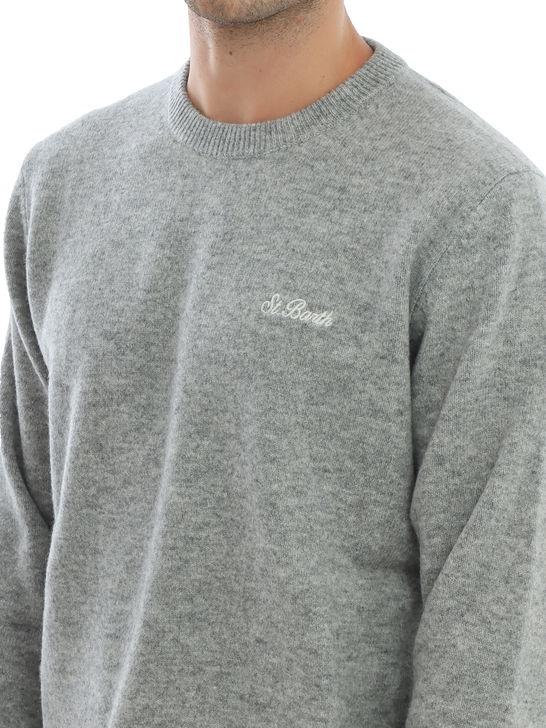 Mc2 Saint Barth Maglia MC2 Saint Barth Grigio Enormi sconti