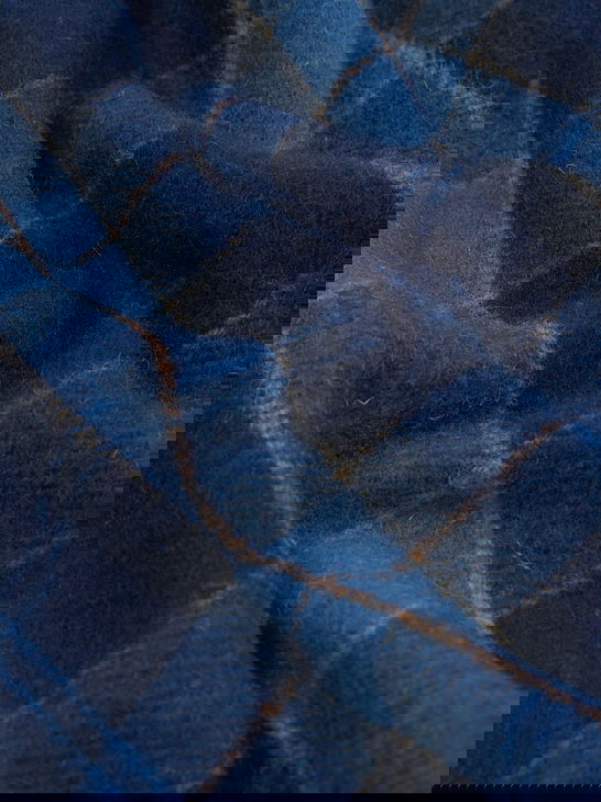Barbour Sciarpa Barbour Tartan Blu Flash Sale