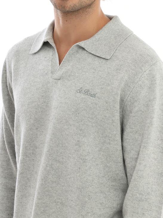 Mc2 Saint Barth Maglia MC2 Saint Barth Grigio Offerta Pasqua