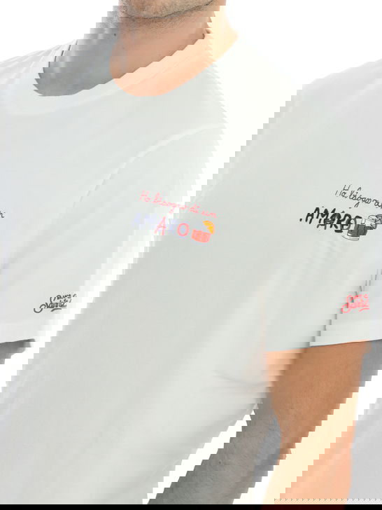 Mc2 Saint Barth T-Shirt MC2 Saint Barth Bianco Liquidazione