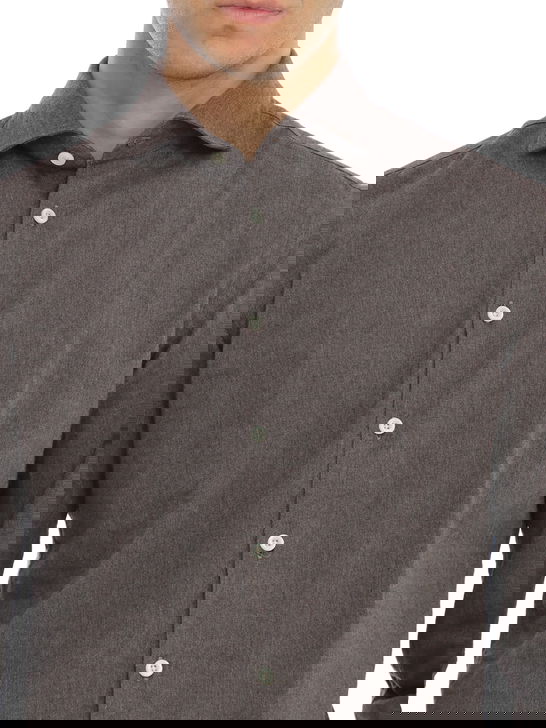 Bastoncino Camicia Bastoncino Flanellata Marrone Prezzo basso