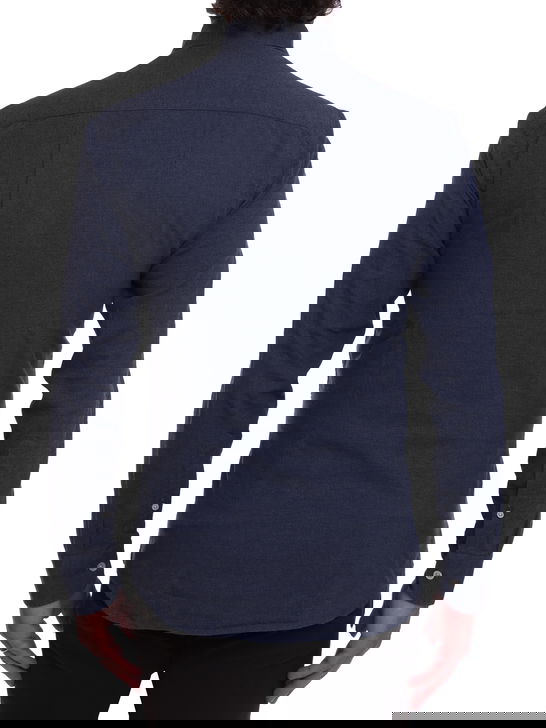 Bastoncino Camicia Bastoncino Flanellata Blu Ritorno libero