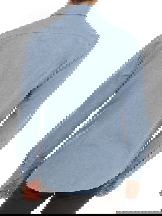 Bastoncino Camicia Bastoncino Flanellata Azzurro Ultimi tre giorni