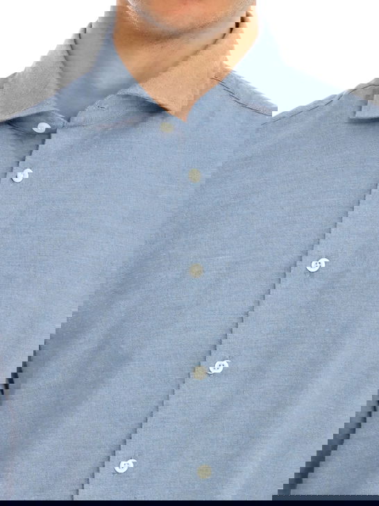 Bastoncino Camicia Bastoncino Flanellata Azzurro Ultimi tre giorni