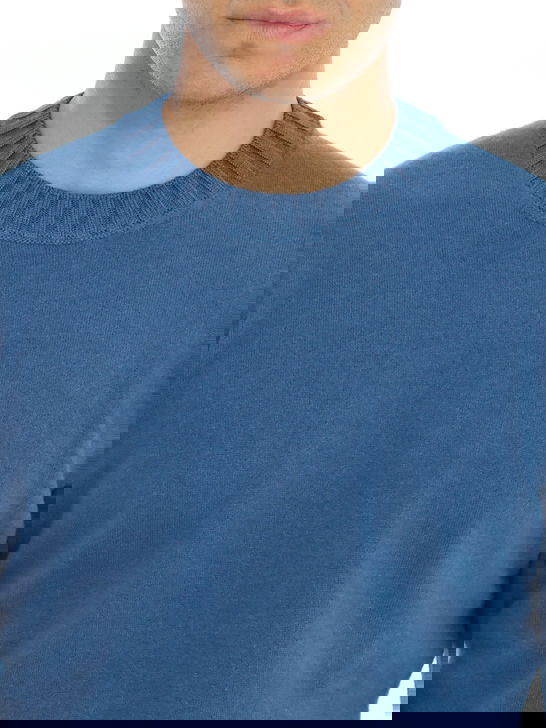 Magazzino Ricambi Maglia Magazzino Ricambi Cashmere Azzurro Only for today