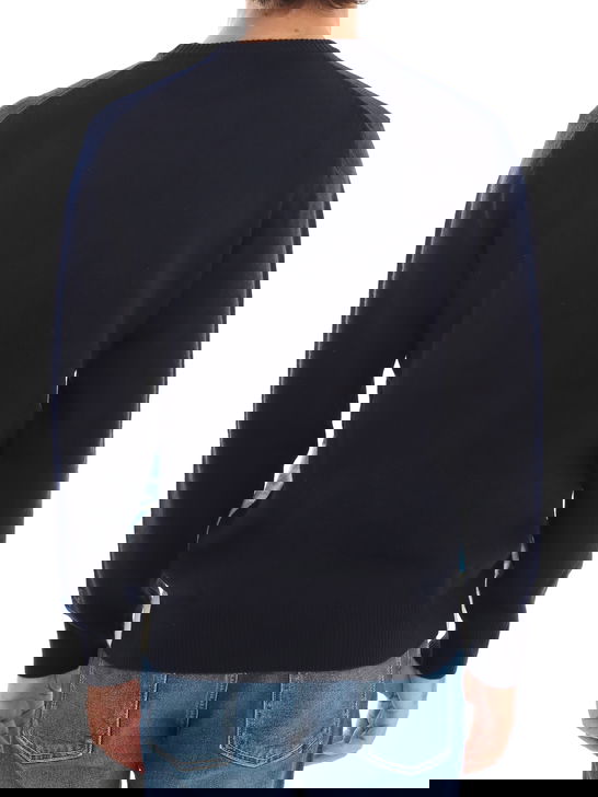 Mc2 Saint Barth Maglia MC2 Saint Barth Cortina Blu Italia