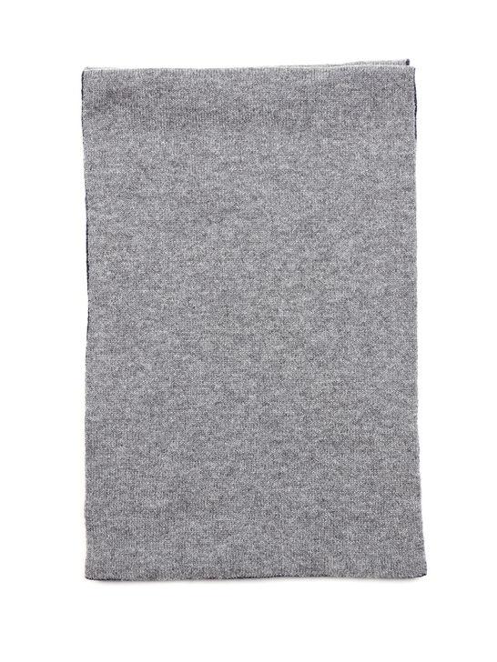Barna Cashmere Sciarpa Barna Cashmere Bicolore Blu/Grigio Soddisfazione Garantita