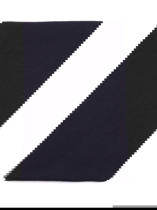 Barna Cashmere Sciarpa Barna Cashmere Bicolore Blu/Grigio Soddisfazione Garantita