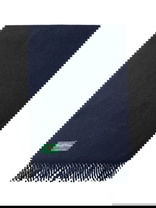 Alan Paine Sciarpa Alan Paine Risbury Cashmere Blu Shopping Online