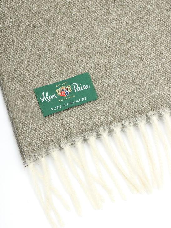 Alan Paine Sciarpa Alan Paine Tackely Cashmere Verde/Grigio Prezzo Ridotto